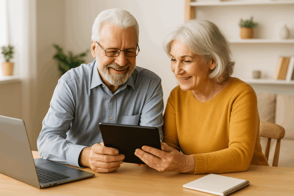 retired-couple-feeling-good-earning-an-extra-$300-a-month